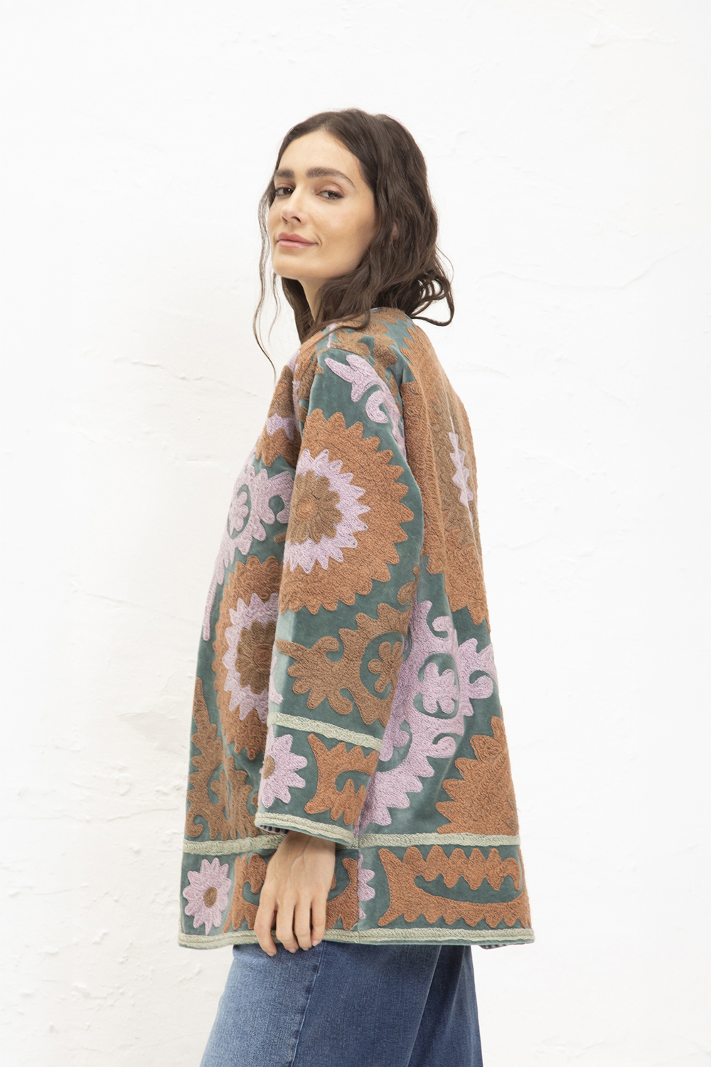 59-KIMONO VERDE E ROSA 3