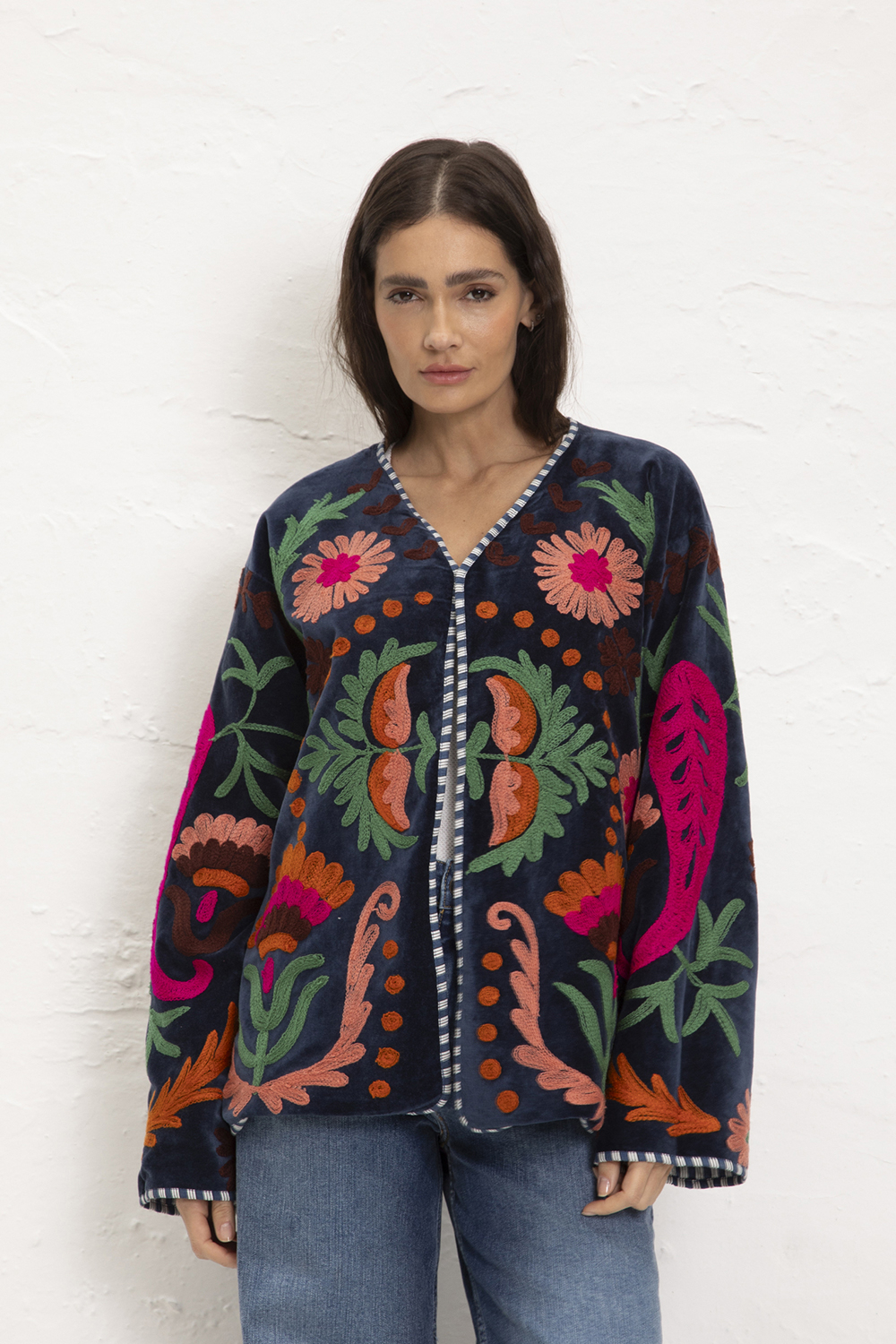 68-KIMONO FLOWERS MARINHO 1