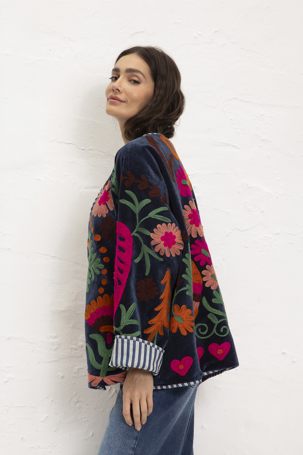 68-KIMONO FLOWERS MARINHO 5