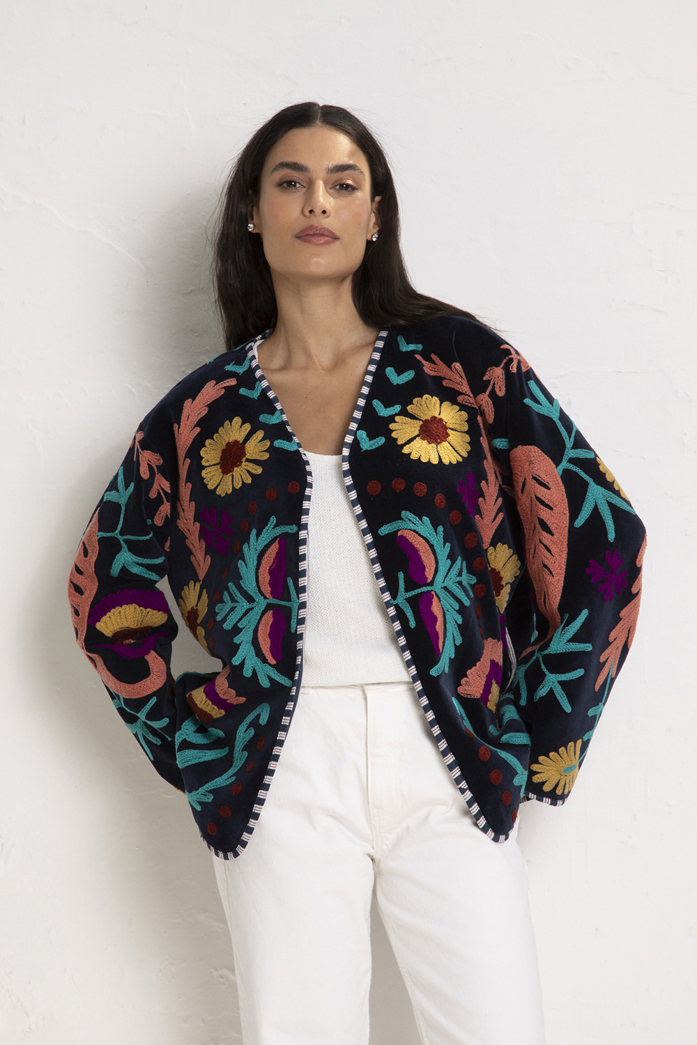 11-KIMONO FLOWERS MARINHO 3