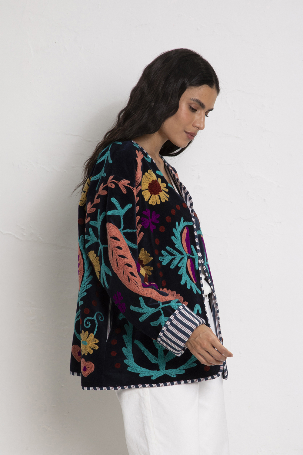11-KIMONO FLOWERS MARINHO 4